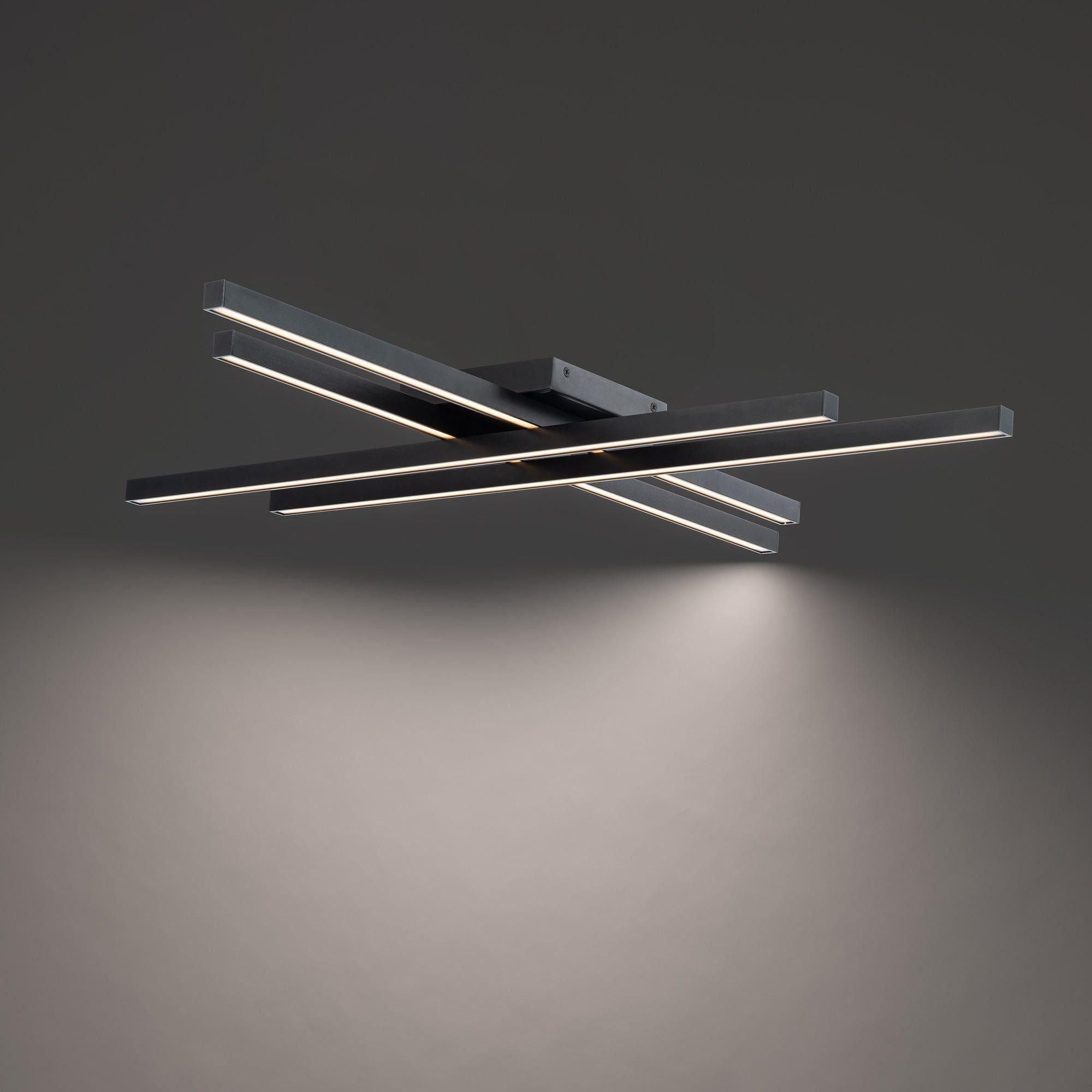 dweLED - Parallax 32" LED Flush Mount - Lights Canada