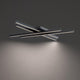 dweLED - Parallax 32" LED Flush Mount - Lights Canada