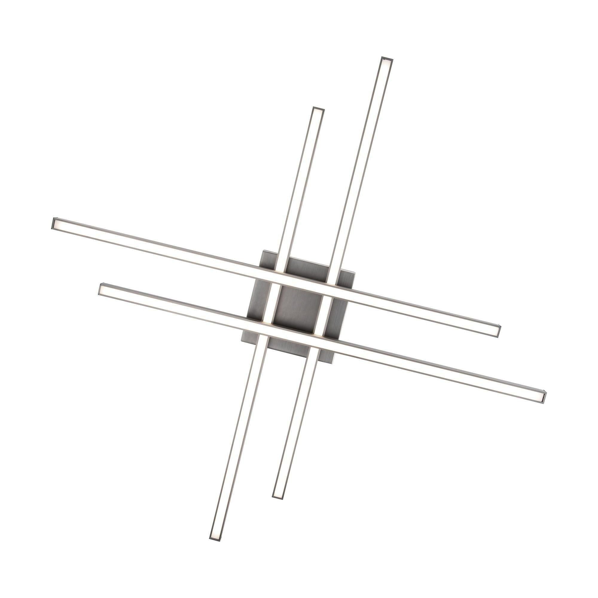 dweLED - Parallax 32" LED Flush Mount - Lights Canada