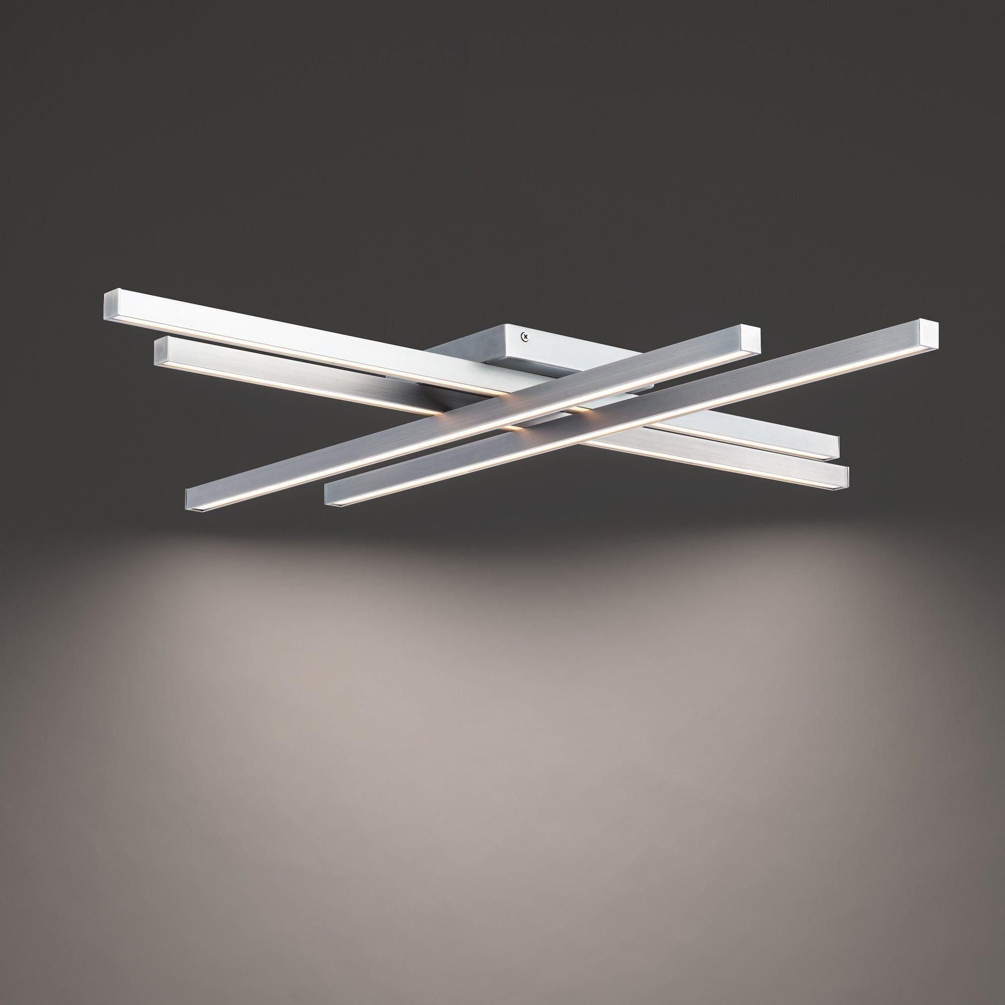 dweLED - Parallax 32" LED Flush Mount - Lights Canada