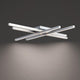 dweLED - Parallax 32" LED Flush Mount - Lights Canada