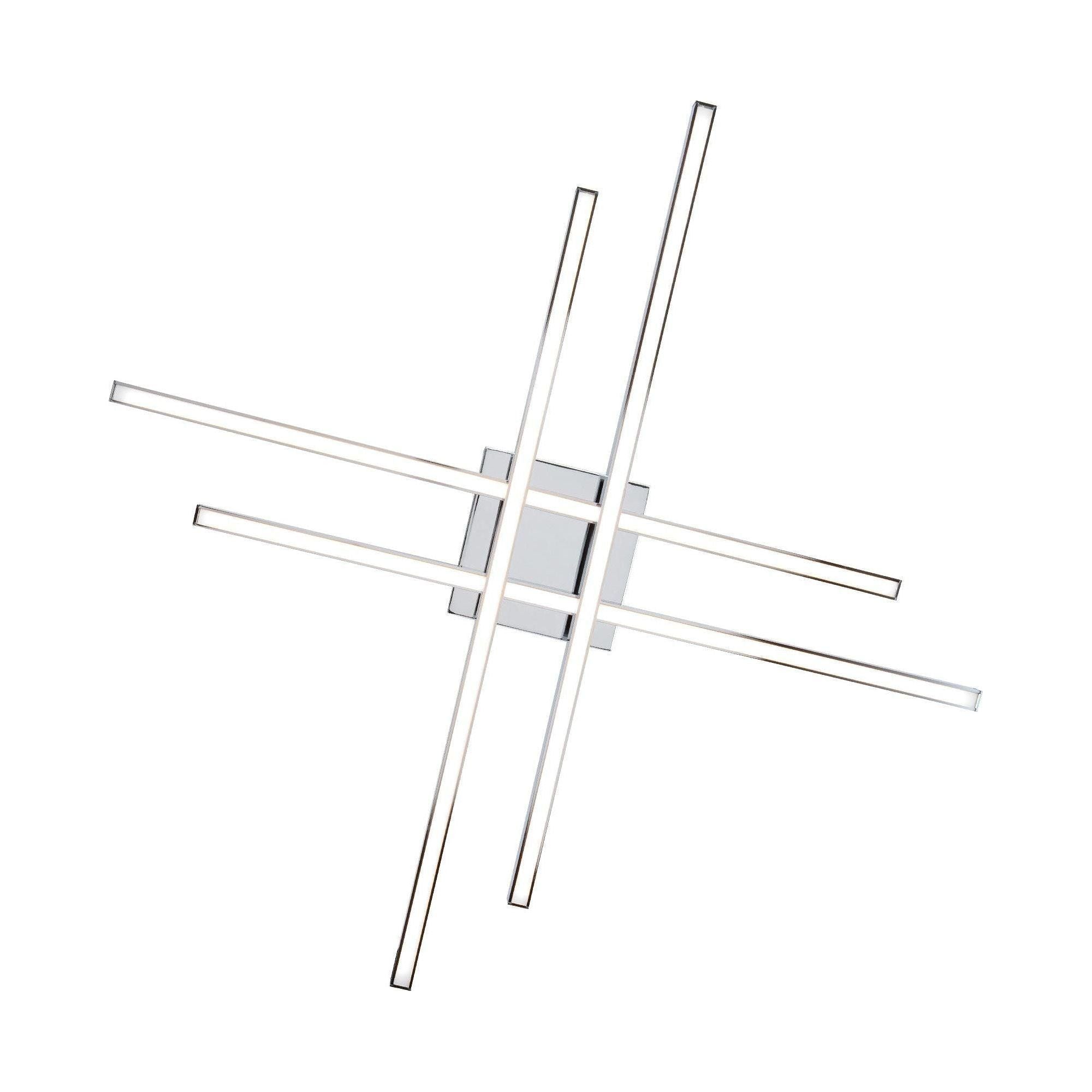 dweLED - Parallax 32" LED Flush Mount - Lights Canada