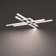 dweLED - Parallax 32" LED Flush Mount - Lights Canada