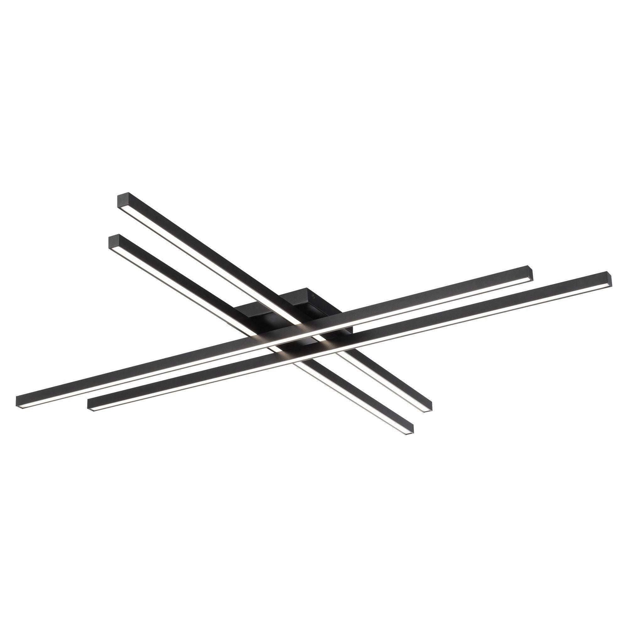dweLED - Parallax 42" LED Flush Mount - Lights Canada