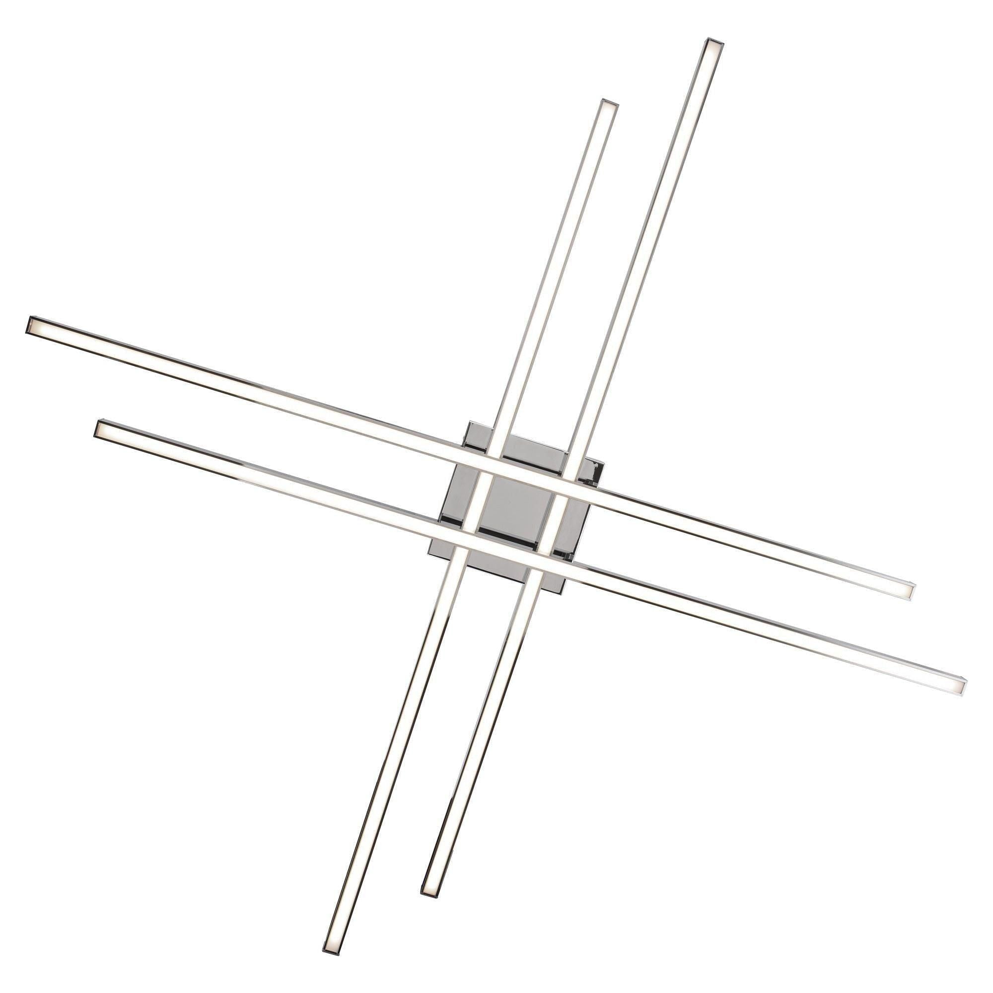 dweLED - Parallax 42" LED Flush Mount - Lights Canada