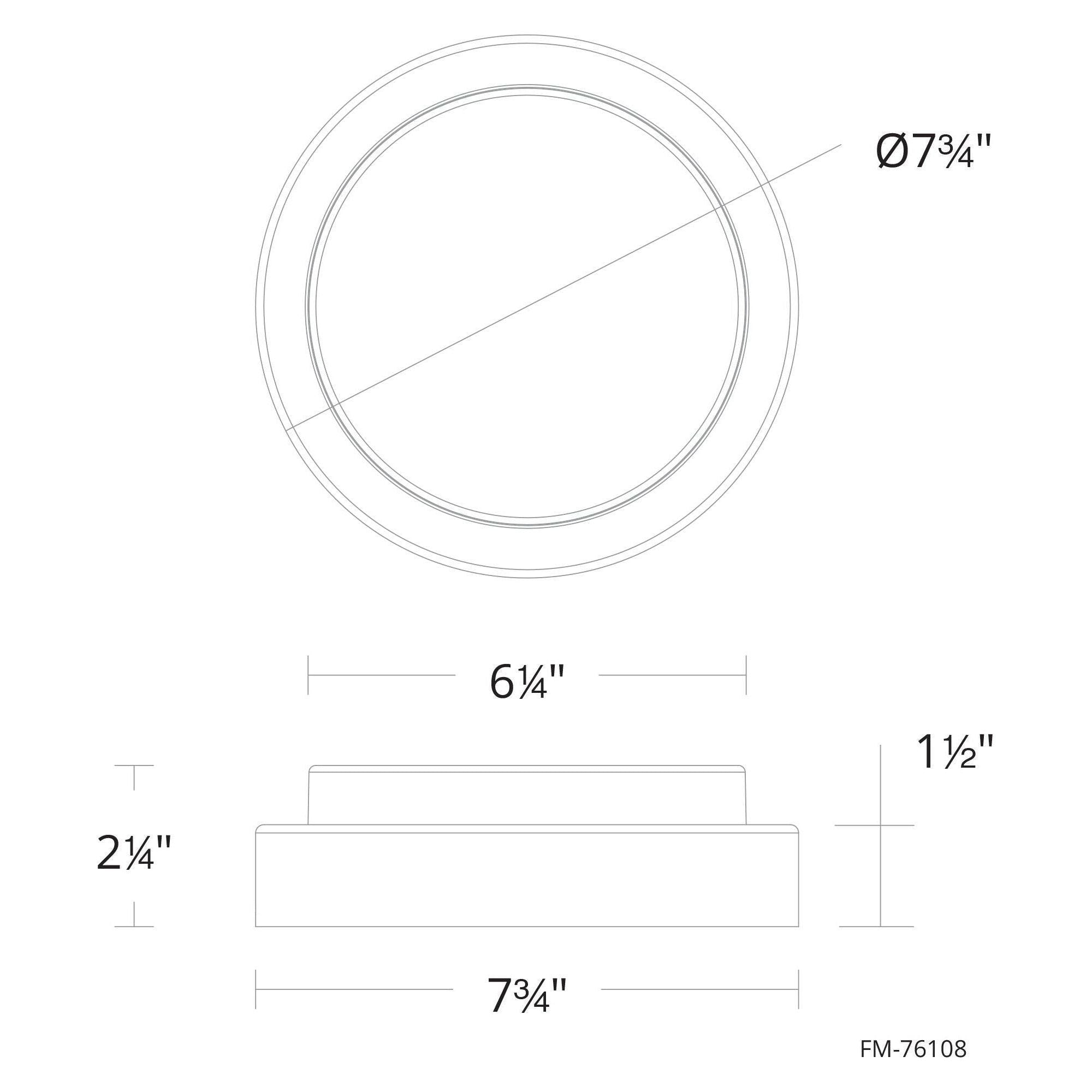 Modern Forms - Kind 8" LED Round - Lights Canada