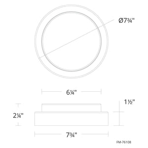 Modern Forms - Kind 8" LED Round - Lights Canada