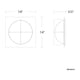 Modern Forms - Echelon 14" LED Flush Mount - Lights Canada