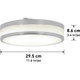 Artika - Artika Luna Flush Mount - Lights Canada