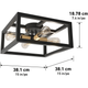 Artika - Artika Princeton Flush Mount - Lights Canada