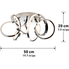 Artika - Artika Swirl Flush Mount - Lights Canada