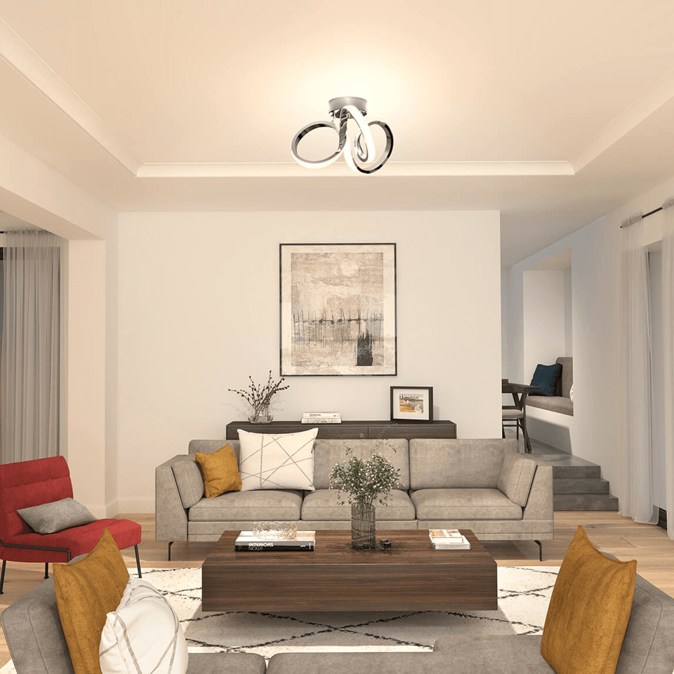 Artika - Artika Swirl Flush Mount - Lights Canada