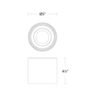 Modern Forms - Squat 5" LED Outdoor Flush Mount 3-CCT - Lights Canada