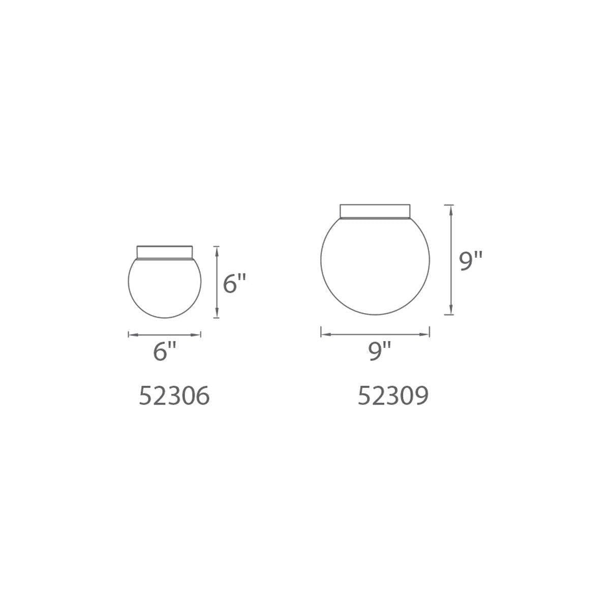 dweLED - Niveous 6" LED Flush Mount - Lights Canada