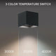 Modern Forms - Kube 5" LED Outdoor Flush Mount 3-CCT - Lights Canada