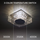 dweLED - Cuboid 10" LED Flush Mount - Lights Canada