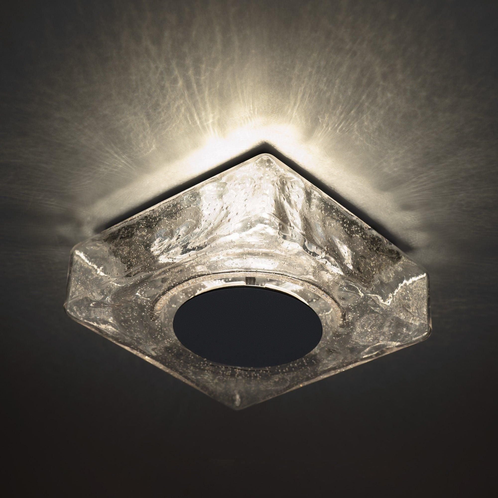 dweLED - Cuboid 10" LED Flush Mount - Lights Canada