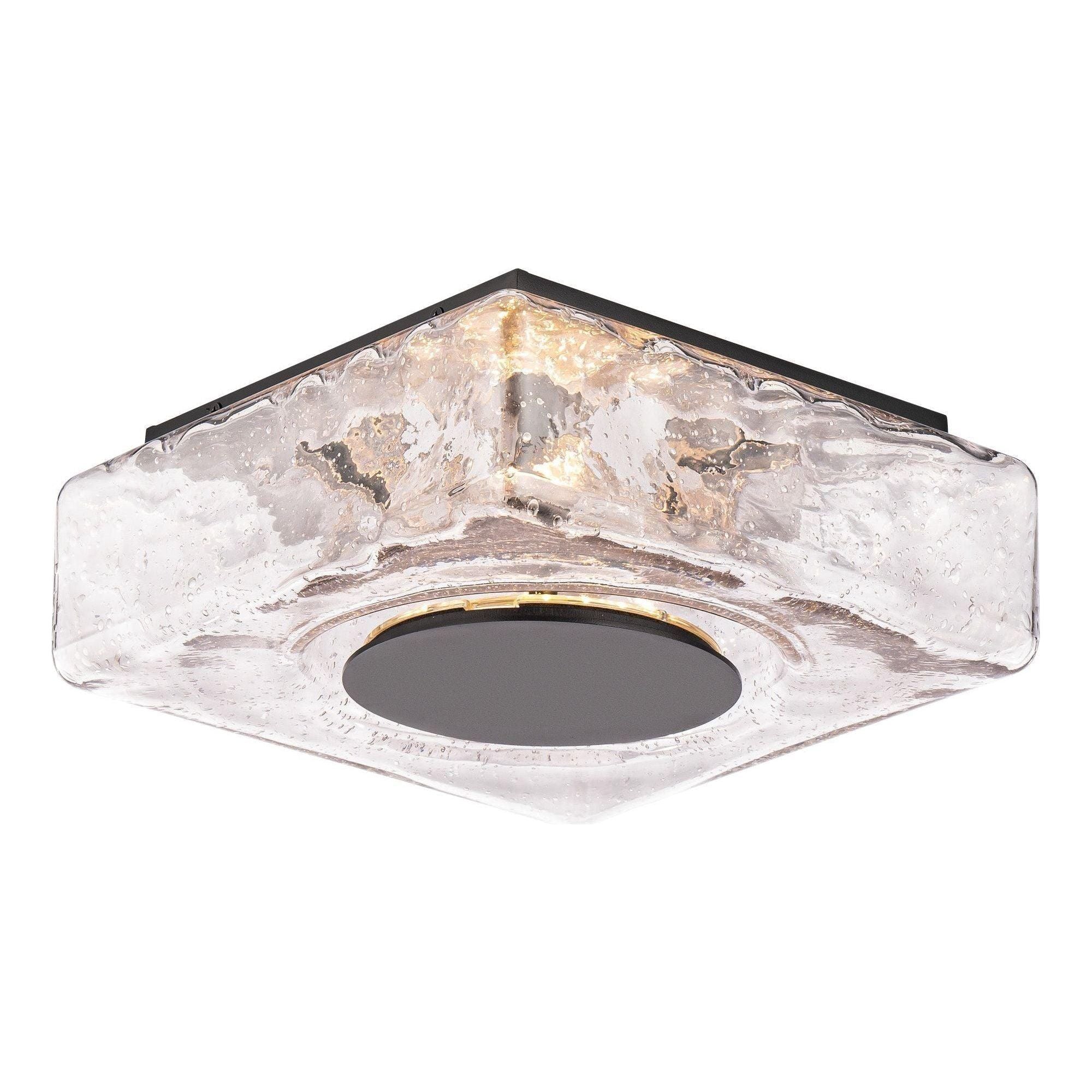 dweLED - Cuboid 10" LED Flush Mount - Lights Canada