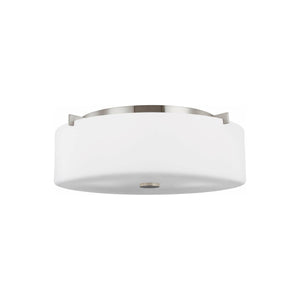 Generation Lighting - Sunset Drive Large 3-Light Flush Mount (with Bulbs) - Lights Canada