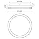 Kuzco - Calix 16" Flush Mount - Lights Canada