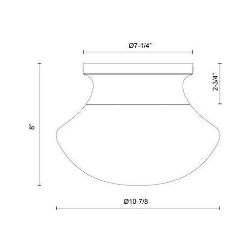 Alora Mood - Marcel 11" Flush Mount - Lights Canada