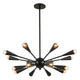 Dainolite - Fortuna 16 Light Chandelier - Lights Canada