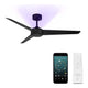 Modern Forms - Ultra Indoor/Outdoor 3-Blade 54" Smart Ceiling Fan with Blue UV-LED Light Kit and Remote Control - Lights Canada