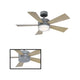 Modern Forms - Wynd Indoor/Outdoor 5-Blade 42" Smart Ceiling Fan with LED Light Kit and Remote Control - Lights Canada