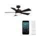 Modern Forms - Wynd Indoor/Outdoor 5-Blade 42" Smart Ceiling Fan with LED Light Kit and Remote Control - Lights Canada