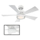 Modern Forms - Wynd Indoor/Outdoor 5-Blade 42" Smart Ceiling Fan with LED Light Kit and Remote Control - Lights Canada