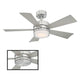 Modern Forms - Wynd Indoor/Outdoor 5-Blade 42" Smart Ceiling Fan with LED Light Kit and Remote Control - Lights Canada