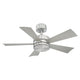 Modern Forms - Wynd Indoor/Outdoor 5-Blade 42" Smart Ceiling Fan with LED Light Kit and Remote Control - Lights Canada