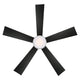 Modern Forms - Wynd Indoor/Outdoor 5-Blade 52" Smart Ceiling Fan with LED Light Kit and Remote Control - Lights Canada