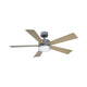 Modern Forms - Wynd Indoor/Outdoor 5-Blade 52" Smart Ceiling Fan with LED Light Kit and Remote Control - Lights Canada