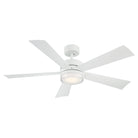 Modern Forms - Wynd Indoor/Outdoor 5-Blade 52" Smart Ceiling Fan with LED Light Kit and Remote Control - Lights Canada
