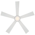 Modern Forms - Wynd Indoor/Outdoor 5-Blade 52" Smart Ceiling Fan with LED Light Kit and Remote Control - Lights Canada