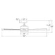 Modern Forms - Wynd Indoor/Outdoor 5-Blade 52" Smart Ceiling Fan with LED Light Kit and Remote Control - Lights Canada