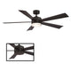 Modern Forms - Wynd Indoor/Outdoor 5-Blade 60" Smart Ceiling Fan with LED Light Kit and Remote Control - Lights Canada