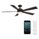 Modern Forms - Wynd Indoor/Outdoor 5-Blade 60" Smart Ceiling Fan with LED Light Kit and Remote Control - Lights Canada