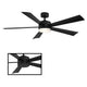 Modern Forms - Wynd Indoor/Outdoor 5-Blade 60" Smart Ceiling Fan with LED Light Kit and Remote Control - Lights Canada