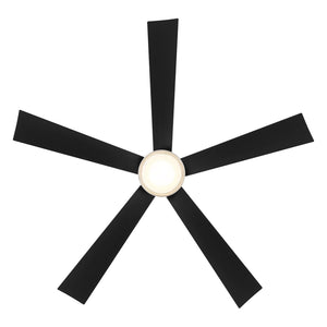 Modern Forms - Wynd Indoor/Outdoor 5-Blade 60" Smart Ceiling Fan with LED Light Kit and Remote Control - Lights Canada