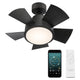 Vox Indoor/Outdoor 5-Blade 26" Smart Ceiling Fan with LED Light Kit and Remote Control