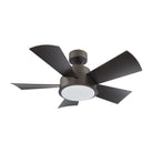Modern Forms - Vox Indoor/Outdoor 5-Blade 38" Smart Ceiling Fan with LED Light Kit and Remote Control - Lights Canada