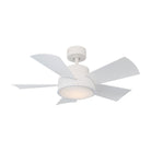 Modern Forms - Vox Indoor/Outdoor 5-Blade 38" Smart Ceiling Fan with LED Light Kit and Remote Control - Lights Canada