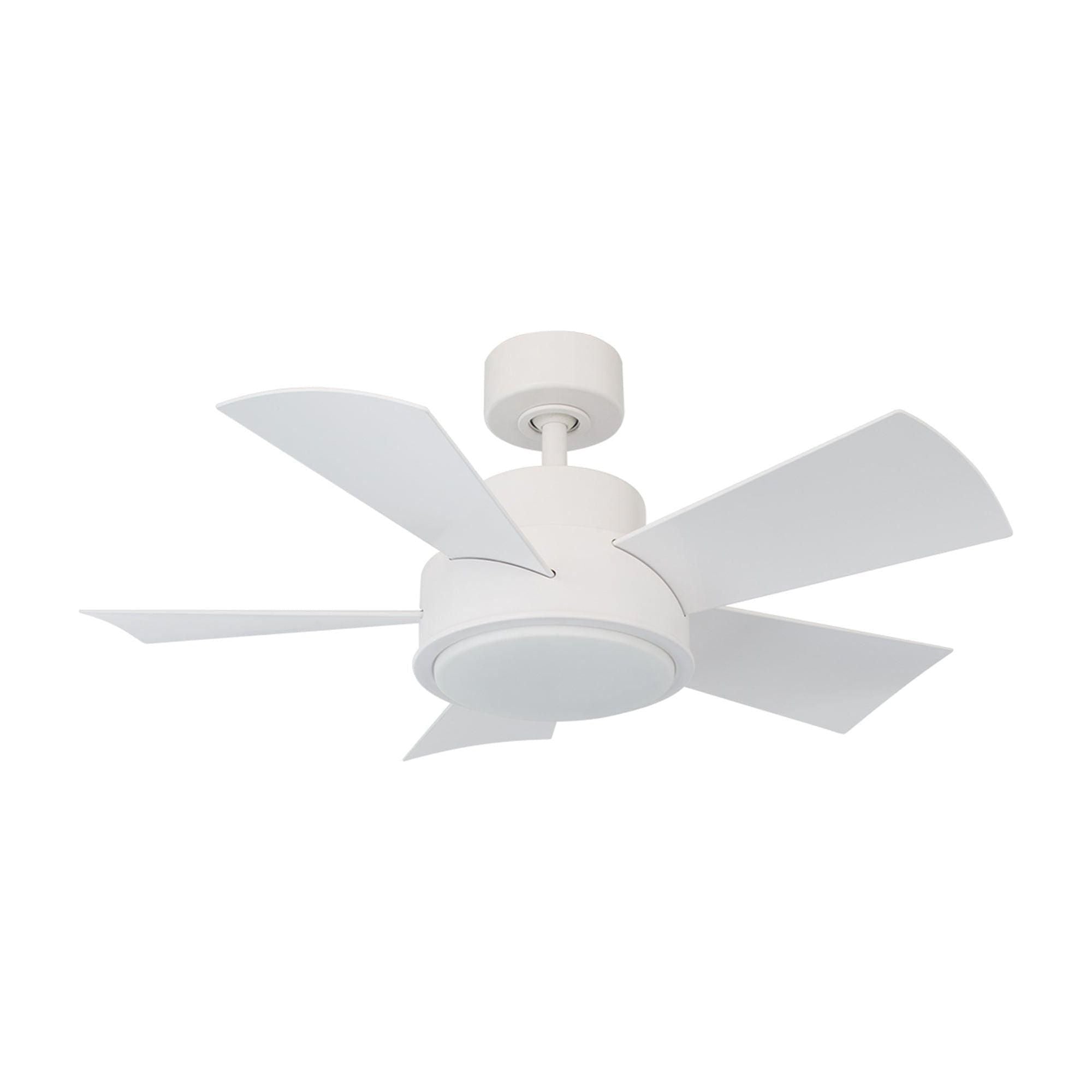 Modern Forms - Vox Indoor/Outdoor 5-Blade 38" Smart Ceiling Fan with LED Light Kit and Remote Control - Lights Canada