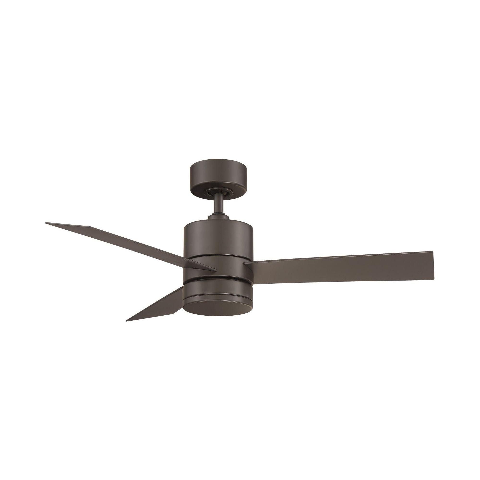 Modern Forms - Axis Indoor/Outdoor 3-Blade 44" Smart Ceiling Fan with LED Light Kit and Remote Control - Lights Canada
