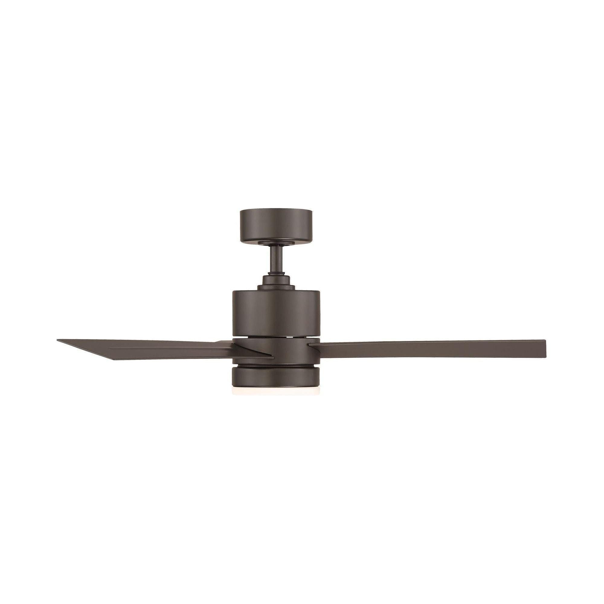 Modern Forms - Axis Indoor/Outdoor 3-Blade 44" Smart Ceiling Fan with LED Light Kit and Remote Control - Lights Canada