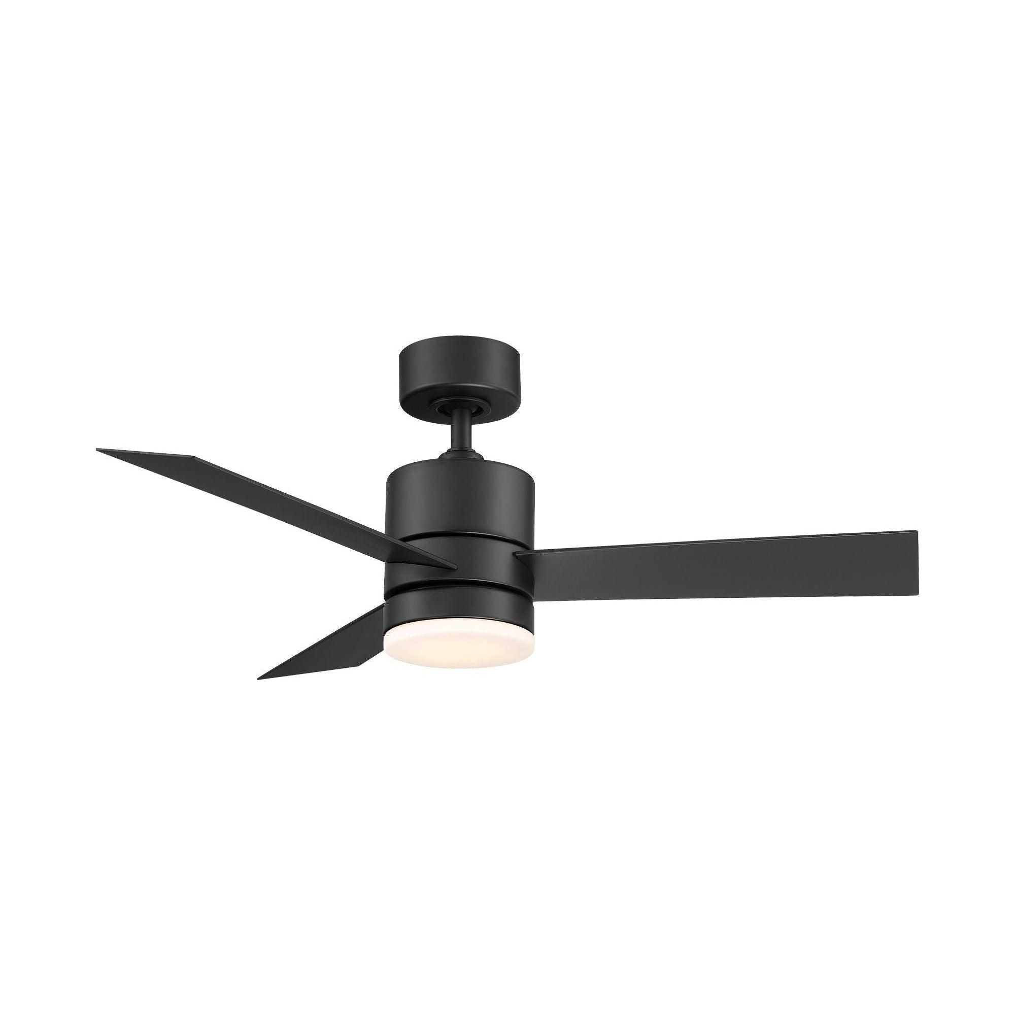 Modern Forms - Axis Indoor/Outdoor 3-Blade 44" Smart Ceiling Fan with LED Light Kit and Remote Control - Lights Canada