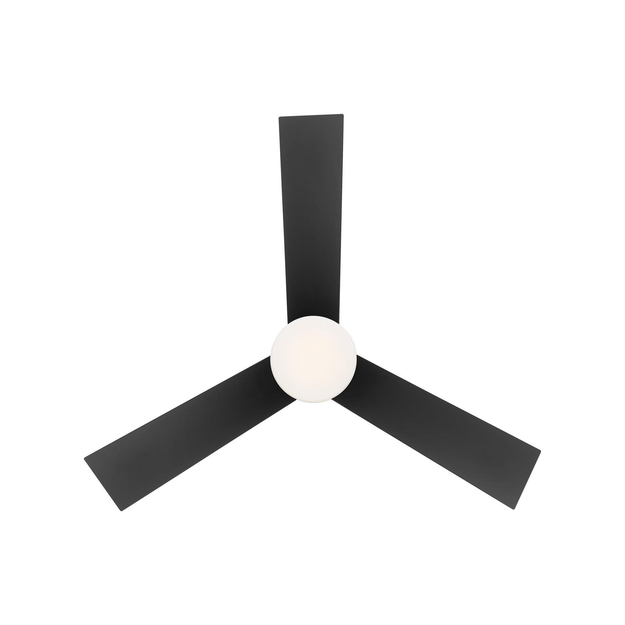 Modern Forms - Axis Indoor/Outdoor 3-Blade 44" Smart Ceiling Fan with LED Light Kit and Remote Control - Lights Canada