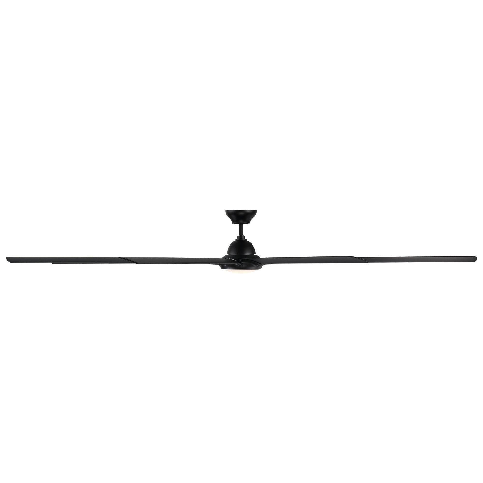 Modern Forms - Hydra Indoor/Outdoor 8-Blade 120" Smart Ceiling Fan with LED Light Kit - Lights Canada